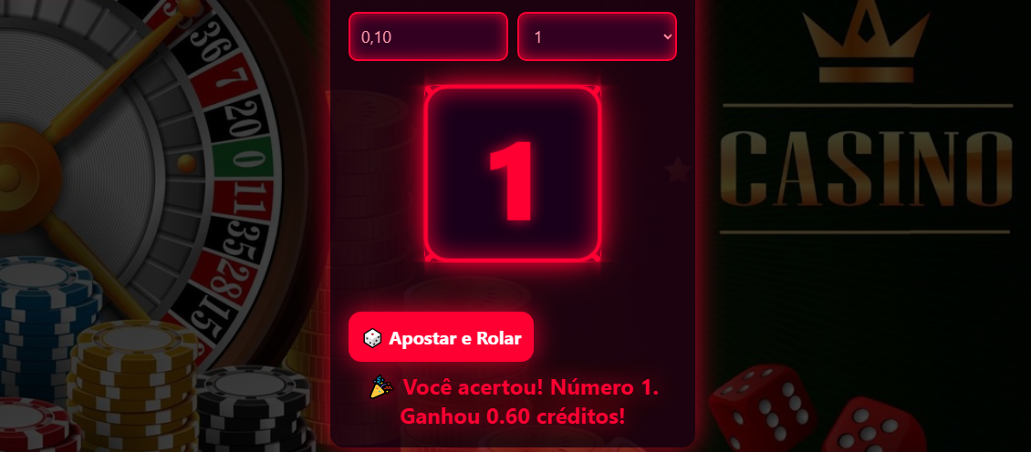 DADO DA SORTE